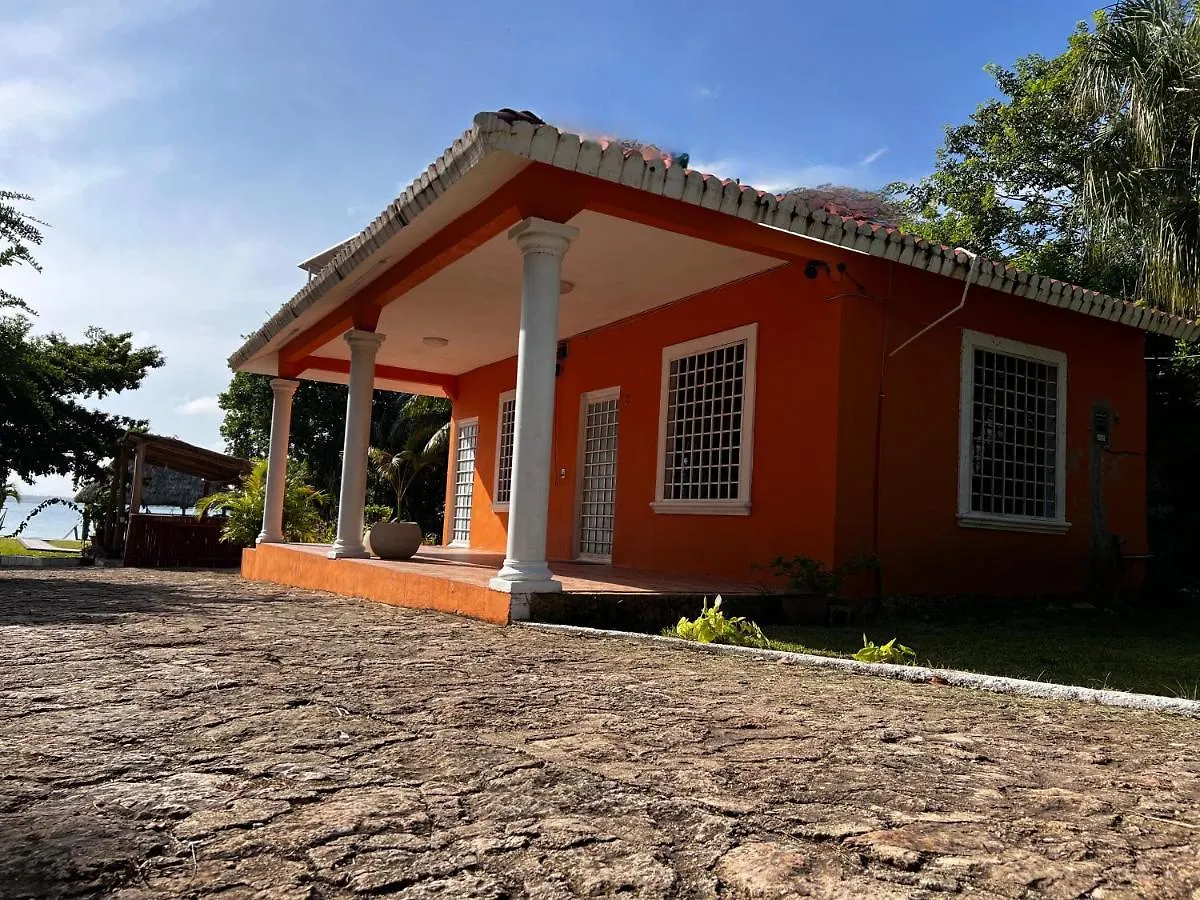 Szálloda Lagoon House Kinuh Bacalar