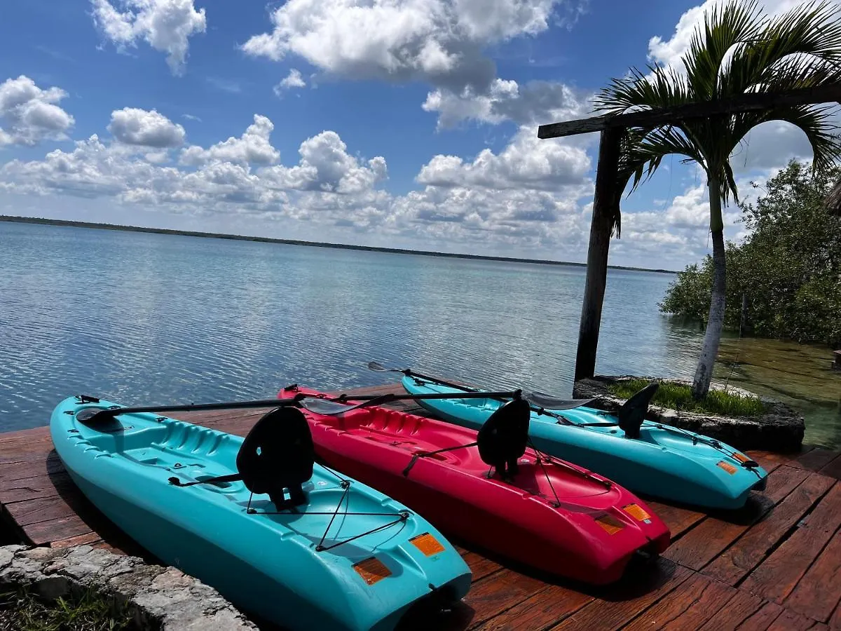 ***** Hotel Lagoon House Kinuh Bacalar Mexico